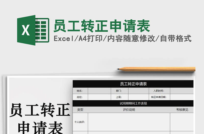 2025年员工转正申请表