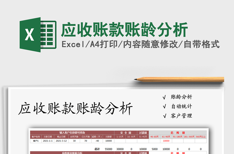 2025年应收账款账龄分析