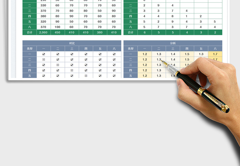 2025表格样式免费下载