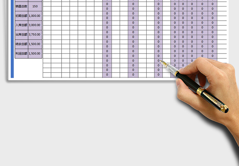 2025年出入库明细表（进销存管理）