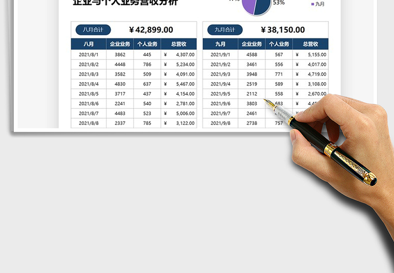 2025企业与个人业务营收分析免费下载