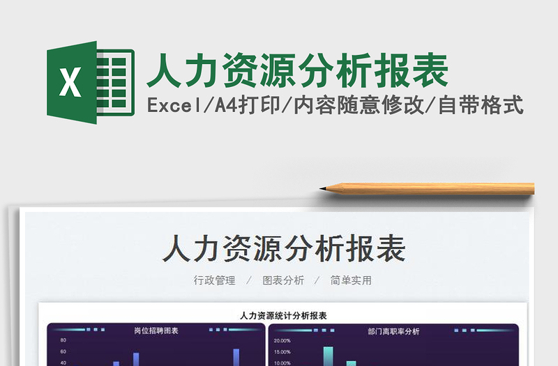 2025人力资源分析报表免费下载