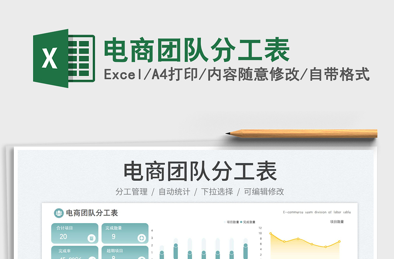 2025电商团队分工表