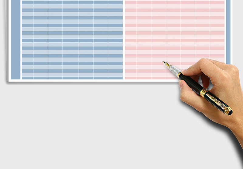 2025年财务收支记账表