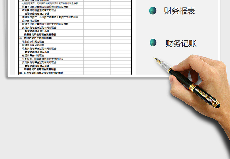 2025年现金流量表