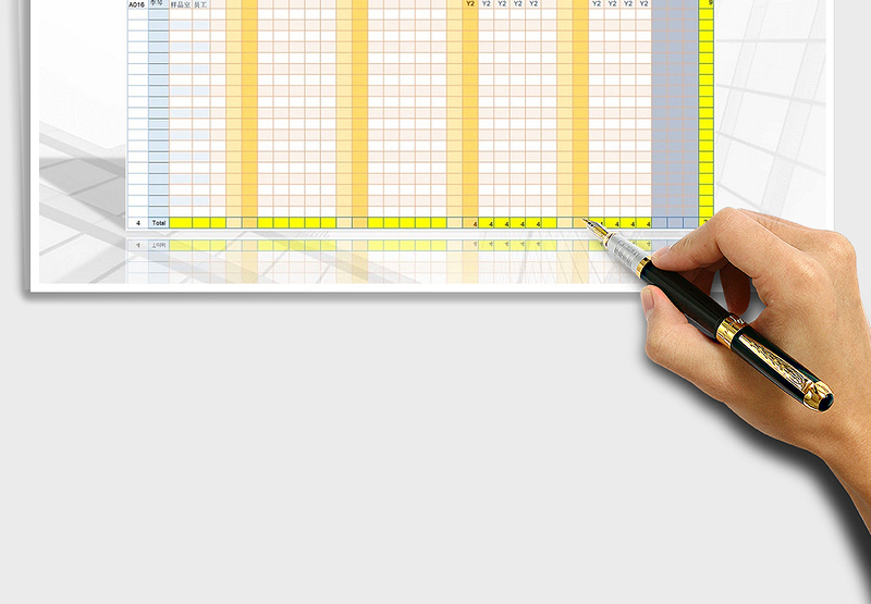 2024年排班表每日排班(浮动排班)通用模板通用表格两班倒