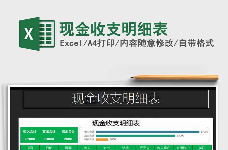 2025年现金收支明细表