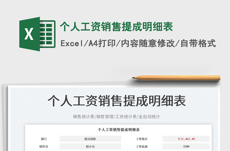 2025个人工资销售提成明细表