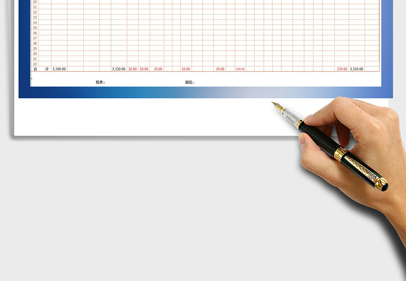 2025年员工工资表（自动计算）