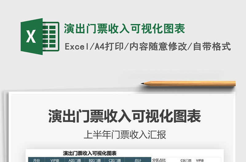 2025演出门票收入可视化图表免费下载