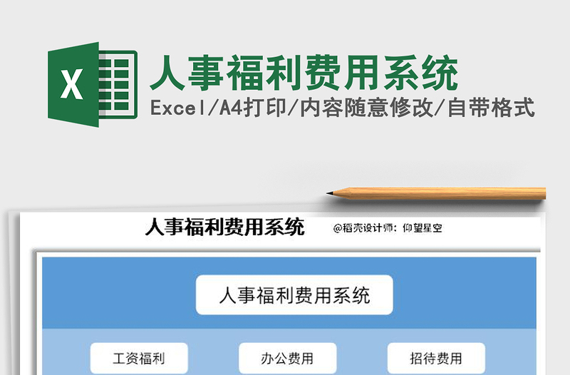 2025年人事福利费用系统