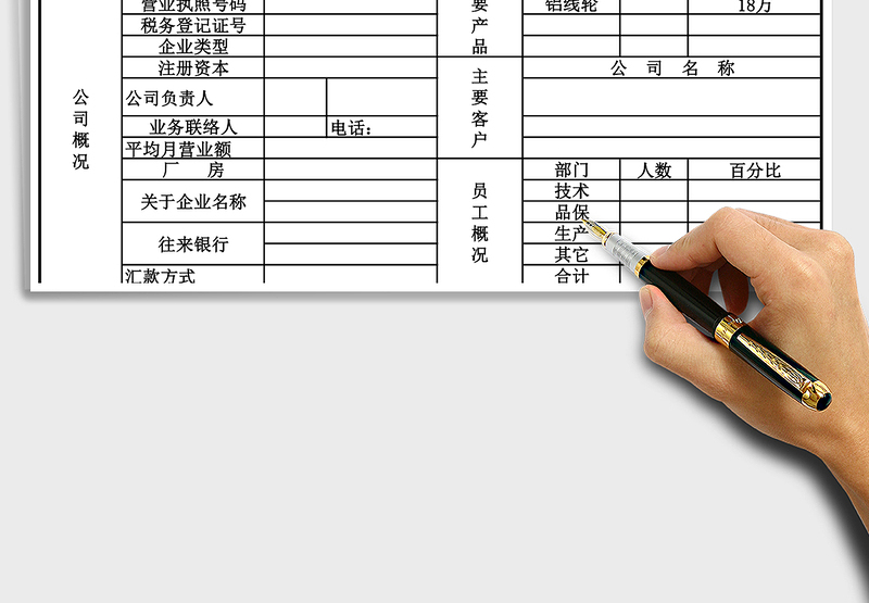 2025年供货商调查表