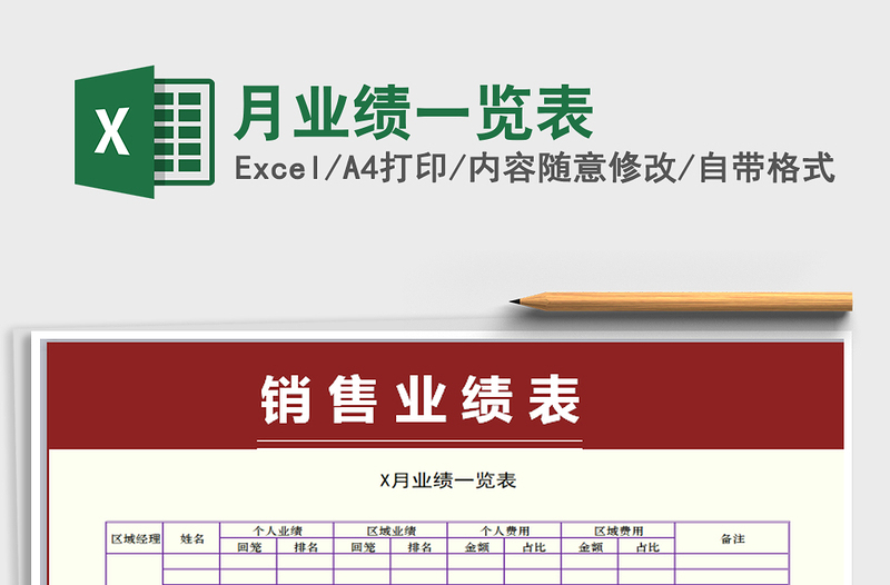 2025年月业绩一览表