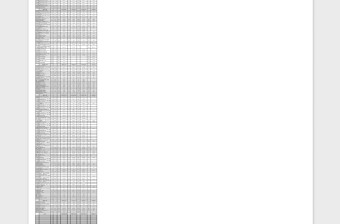 建筑工程预算表格