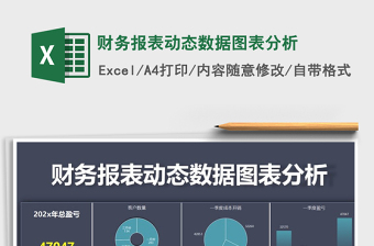 2024年财务报表动态数据图表分析