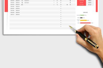 2025年客户订单明细表可查询自动图表