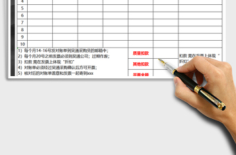 2025年对账单格式（供应商对账）