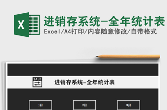 2025年进销存系统-全年统计表