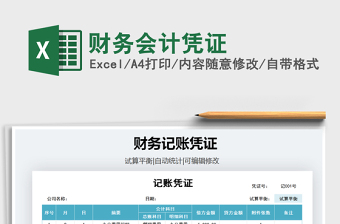 2025年财务会计凭证