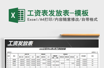 2025年工资表发放表-模板