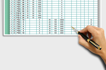 2025年产品进、销及快递费用登记表