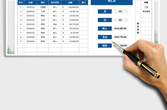 2025年财务收入明细表