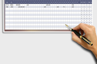 2025年员工绩效考勤表