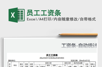 2025年员工工资条