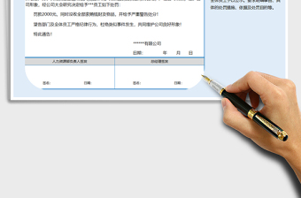 2025年员工处罚通告（某位员工）