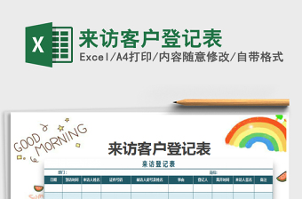 2025年来访客户登记表