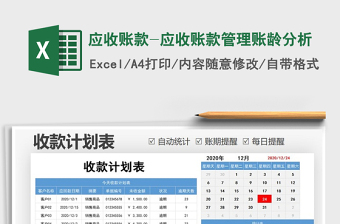2024年应收账款-应收账款管理账龄分析