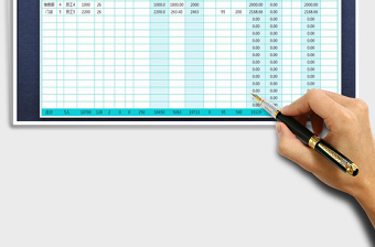 2025年员工工资表模板(带公式)