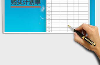 2025年公司奖品购买计划单