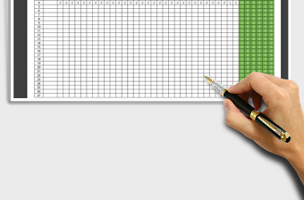 2025年考勤统计明细表