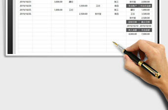 2025年财务表-自动统计