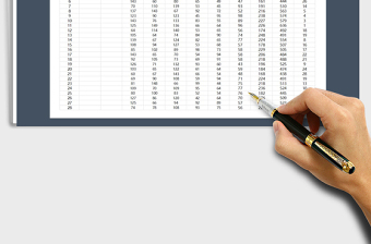 2025年高中生考试成绩分析表