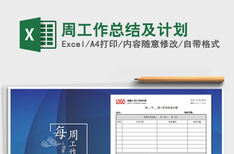 2025年周工作总结及计划