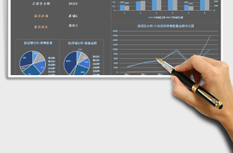 2025年店铺销售可视化报表