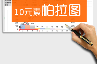 柏拉图表齐全简约设计易编辑