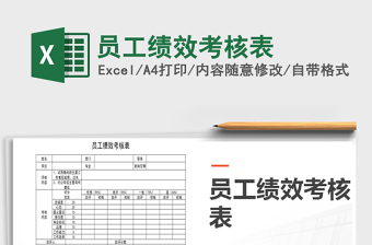 2025年员工绩效考核表