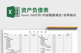 2025年资产负债表