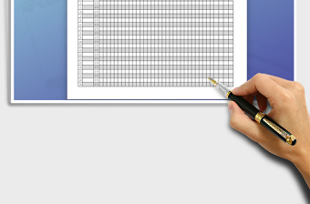 2025年员工考勤表（上午下午）