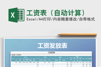 2025年工资表（自动计算）