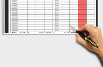2025年财务收支账单（自动）
