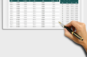 2025年收入支出余额明细表（图表分析）