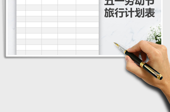 2025年五一劳动节旅行计划表