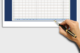 2025年年度销售统计表月报表