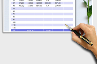2025年家庭住房贷款记账单