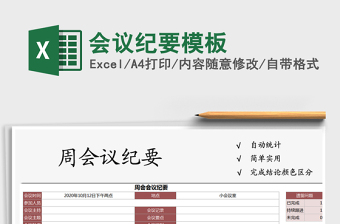 2025年会议纪要模板