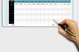 2025年电脑出货单